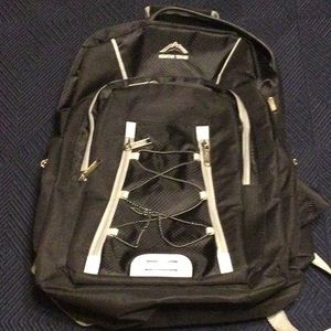 Mountain Terrain black backpack